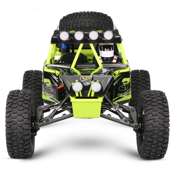 CAR WLTOYS 10428 RC CARS 2.4G 1:10 Escala 540 Motor escovado Controle remoto Remoto Wild Track Warrior Car Cart