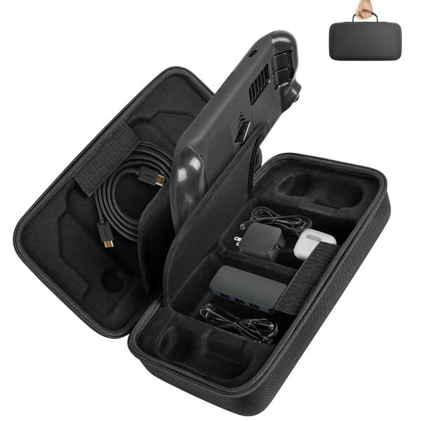 Bolsas que transportam estojos compatíveis com o saco de armazenamento de transporte de casca de proteção de deck vapor para o console de deck de fluxo de acessórios de doca de TV