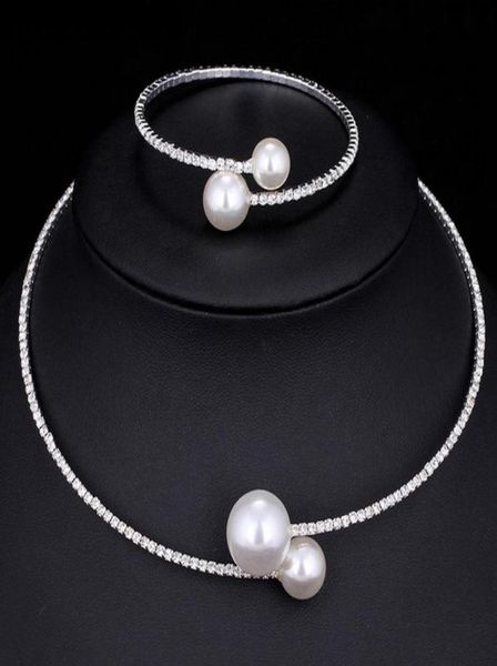 Accessori da sposa e braccialetti Accessori Set di gioielli da sposa set di perle di perle Accessori formali Accessori braccialetti braccialetti N6635563