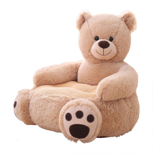 50 cm Teddybär weiche Kinder Tiergeprägungssitz Stuhl Kinder Panda Einhorn Plüsch Sit Babysofa