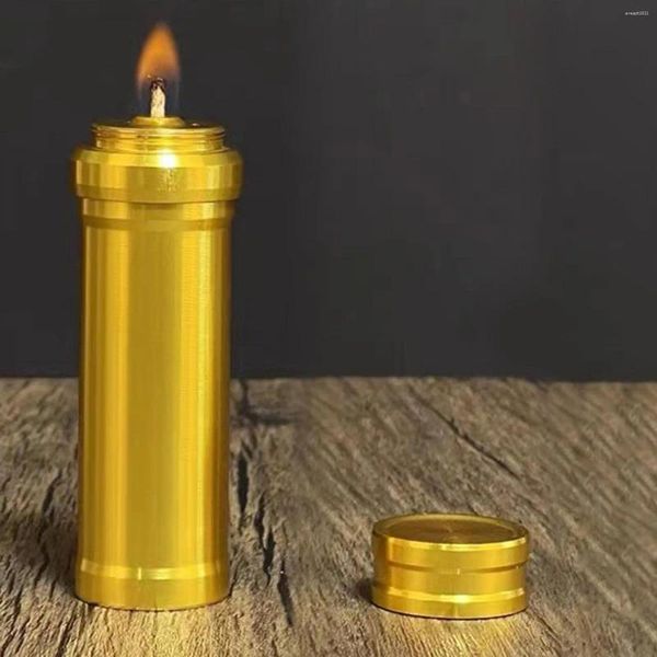 Bottiglie Lampada alcol in metallo Le perdite a prova di laboratorio Minifendi multiuso per cliniche per esterni per la casa da viaggio per picnic
