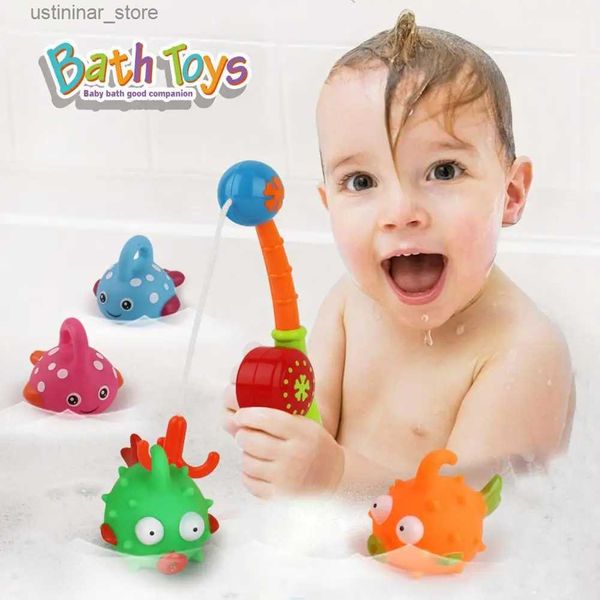 Areia Play Water Fun 8pcs/12pcs Bath Toys Games para bebê Bathtub Bathtub Bathtub Baby Toys para meninos Presentes de aniversário de meninas L416