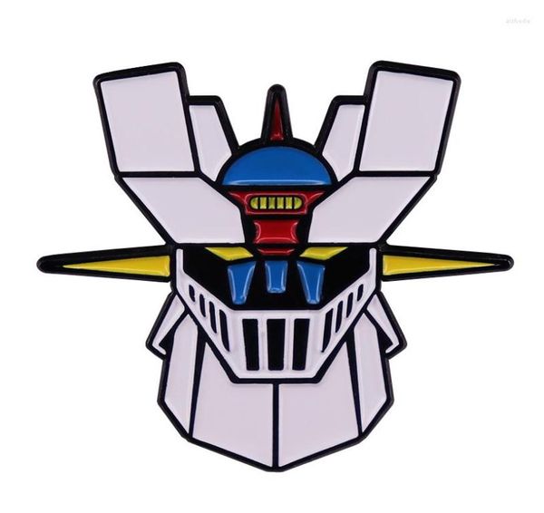 Broches Japão Anime Mazinger Z Pin Broche Broche de diabo Devilz Men.