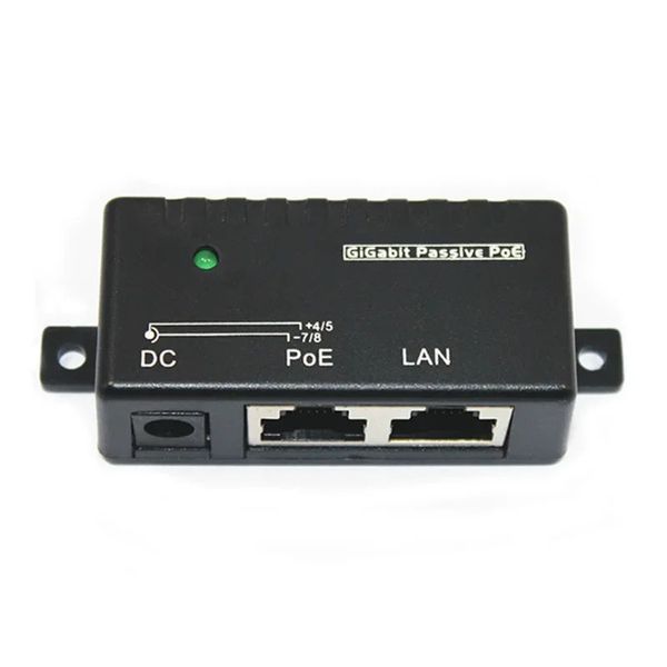 100 Mbit/s 5V 12V 24 V 48 V/1A POE Injector Power Splitter für IP -Kamera POE -Adaptermodulzubehör