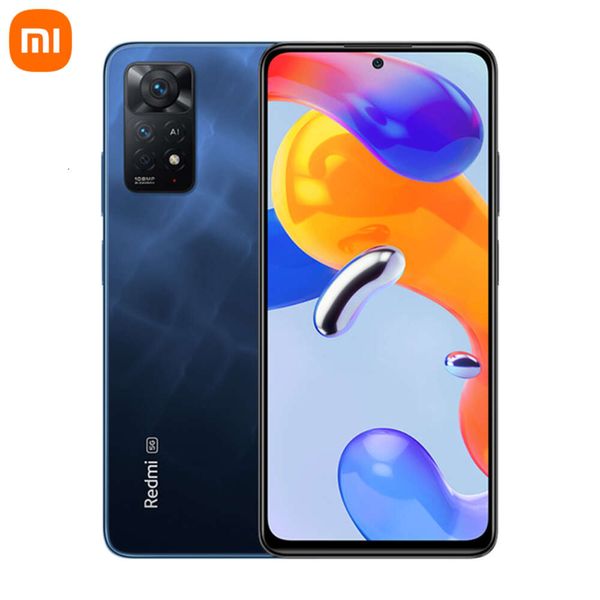 Premiere Xiaomi Redmi Nota 11 Pro 5g Snapdragon 695 108MP Câmera 67W Turbo Carregamento 5000mAh Novo Smartphone Global Version