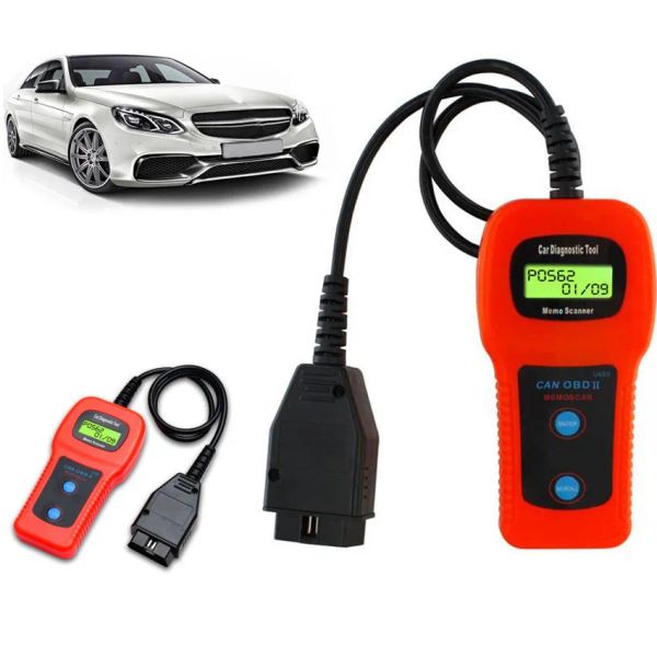 Инструменты Carcare U480 obd2 obdii obdii memo scan scan memoscan lcd car Автомобильный автомобильный грузовик Диагностический сканер Сканер кода считывателя сканирования считывателя