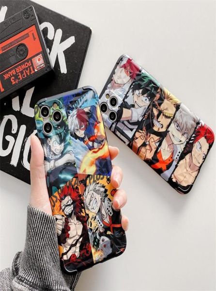 Cartoon Mein Held der Akademie Anime Todoroki Telefon Hülle für iPhone 8 7 plus x XS Max SE2 XR 11 12 Pro Max Diamond Muster1440158