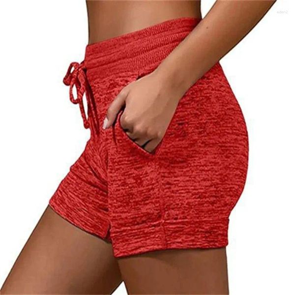 Frauen Shorts 2024 Sommer European Style Female Hohe Taille Hosen Ladies Casual Fitness Sport -Reithose Plus Size 5xl