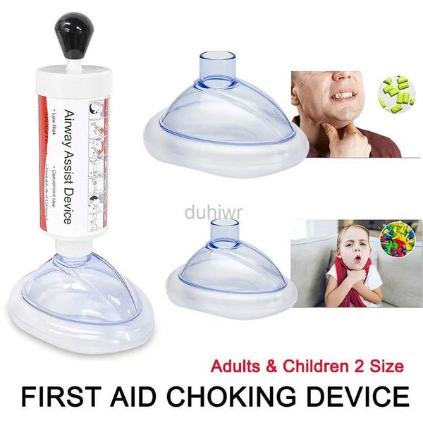 Erste -Hilfe -Versorgung Anti -Choking -Gerät ersticken Notfall -Lebenssparen Saug Vac Anti Choke -Gerät Erste -Hilfe