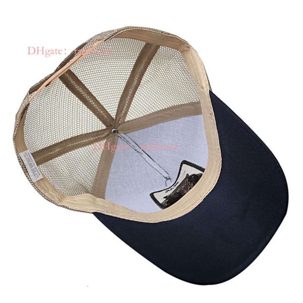 Designers de boné de luxo Mulheres Hat Hat Cross fronteira Europeia e American Classic Bordado Bordado Animal Baseball Cap, boné de pato de malha de hip-hop, Caminhão de rua Drive