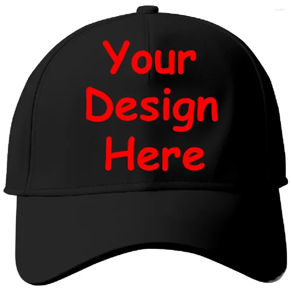 Ball Caps Custom Design Baseball Drop Diy Cap Outdoor Spts Hats