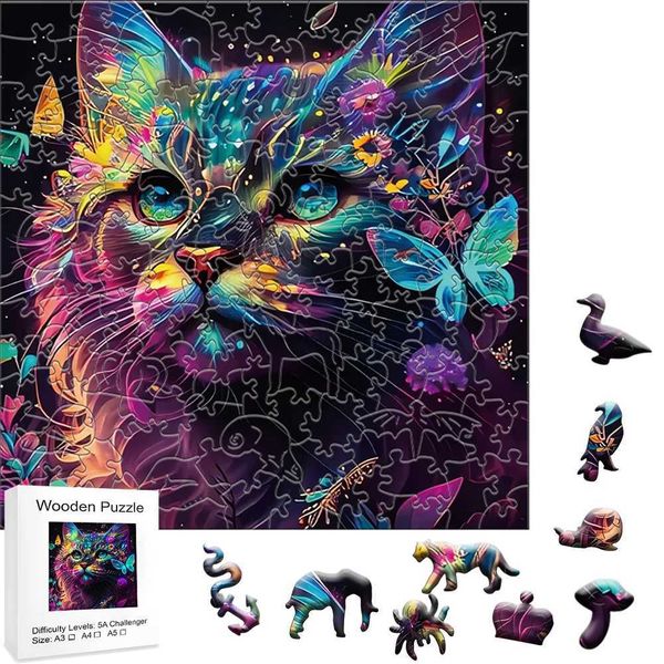 3D Puzzles Games Anime Puzzle Puzzle Adults Jigsaw Puzzles Assembly Modelo Kit Educational Gift for Kids Toys Game Boy Board Defina Toy Brain Trainer 240419