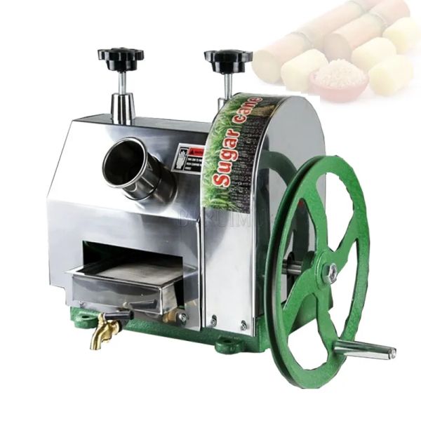 Juicadores Extrator comercial Cane Juicer Machine Squeezer manual de aço inoxidável
