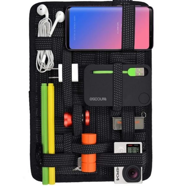 Casi di viaggio che trasportano elastici Organizzatore Electronics Accessori Organizzatore Organizzatore Piatti di telefono Portable Telefono