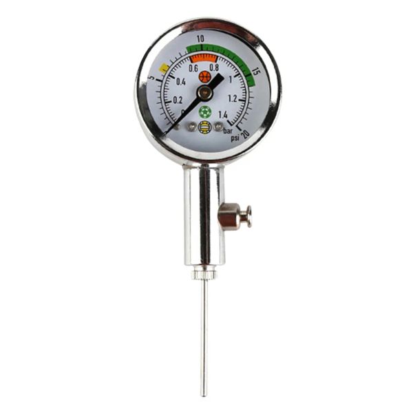 Bälle Luftdruckmesser für Bälle Psi/Bar mit gebauten Freigabe Valve Air Watch Football Volleyball Basketballbarometer