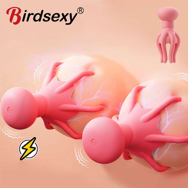 Vibrador de mamilo para mulheres Massagem de mama Planejador estimulador de sucção Toys Sexy Toys Couples feminino adulto
