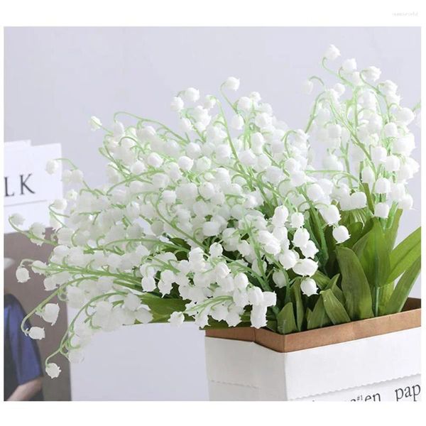 Декоративные цветы 3pcs lily of the Valley Flowur