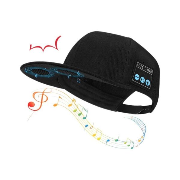 Nuovo cappello da auricolare Bluetooth European e American Bluetooth Play esterno Stereo Extern Audio Hat