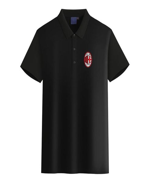 Associazione Calcio Milan Football Club Logo Men039s Fashion Golf Polo Tshirt Men039S Manga curta Polo Tir3083197