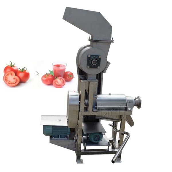 Hocheffiziente kommerzielle Obst -Gemüse -Spiral -Bruzing -Saft -Extraktor 220 V Industrial Orange Juicer Making Machine