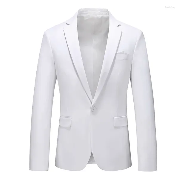 Abiti da uomo abito luminoso 15 colori giacca di alta qualità elegante cappotto per feste per matrimoni blazer per tutte le stagioni di grandi dimensioni M-6xl