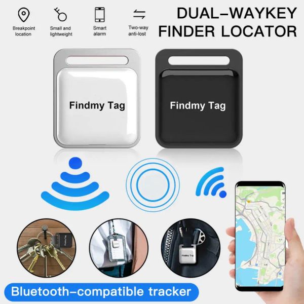 Cüzdanlar Mini GPS Tracker Mobil Bluetooth Kablosuz Bulucu Pet Pet Anahtar İzleme Bulucu Çocuk Çanta Cüzdan Asma Kolye Elektronik Bulucu