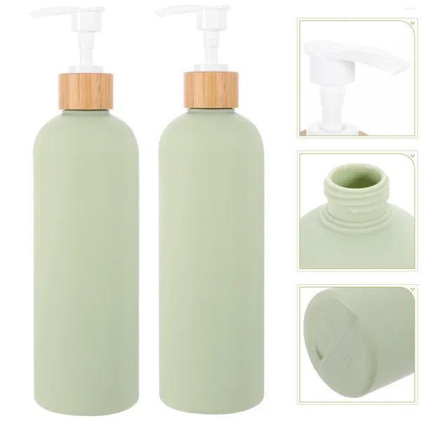 Garrafas de armazenamento 2 PCs dispensador líquido SHAMPOO CORPO DE SAÍENS DO SOAPA DO SOAPA DO SOAPA DO SOÍDA DA MUITA LIQUIDO DE ENCHENDO