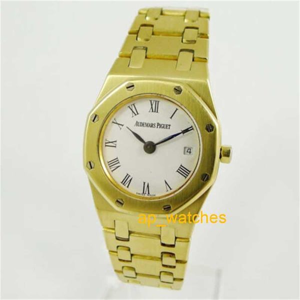 Audemar Pigue Men's Watch di Luxury Orologi di lusso Audemar Pigue - Royal Oak - Damenuhr Massiv 18ct Gold -Quartz APS Factory