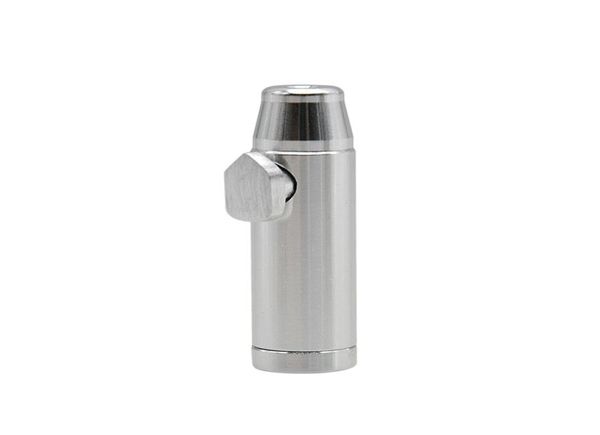 Mais recente mini forma de bala de cachimbo retalhos muitas cores Nariz de metal fácil de transportar tubo de tubo de fumantes de alta qualidade de alta qualidade Design exclusivo3397081