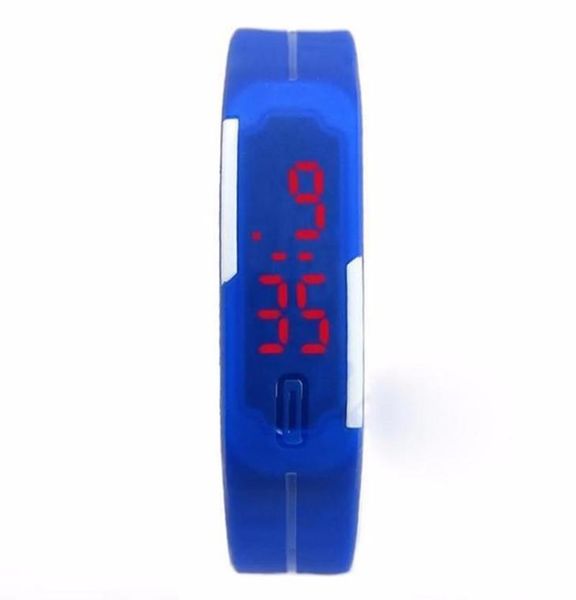 Candy Color Men039s Women039s Watch Gubbe LED Kids Orologi da appuntamento Digital Digital Sports Owatch per Student 011668350