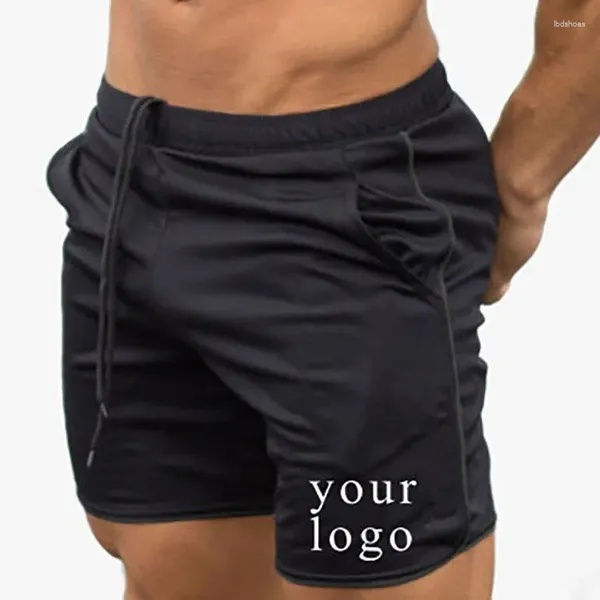 Shorts maschile il tuo marchio di design logo/immagine personalizzato personalizzato ovunque uomo donna fai -da -te sport beach fitness moda