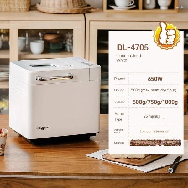 Fabricantes de pão Donlim DL-4705 Máquina para casa automática de pequeno café da manhã