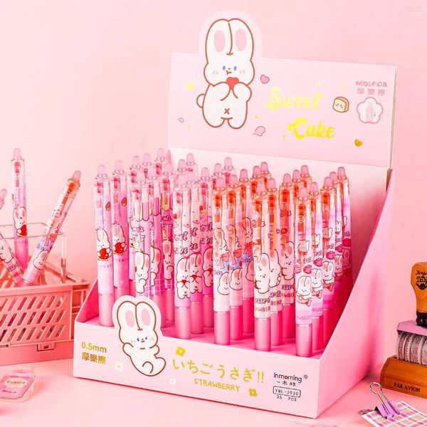 PCs/Los Kawaii Lobable Press Gel Pen süß 0,5 mm blau Tinte Scherze Geschenk Stationerie Büroschule Vorhanden Großhandel Großhandel