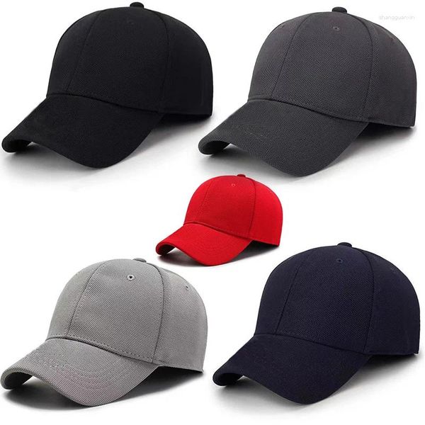 Caps de bola 2024 Design de faixa de cabeça fechada Hip Hop Solid Hat Unisex diariamente Baixa Chave traseira de vedação traseira Baseball