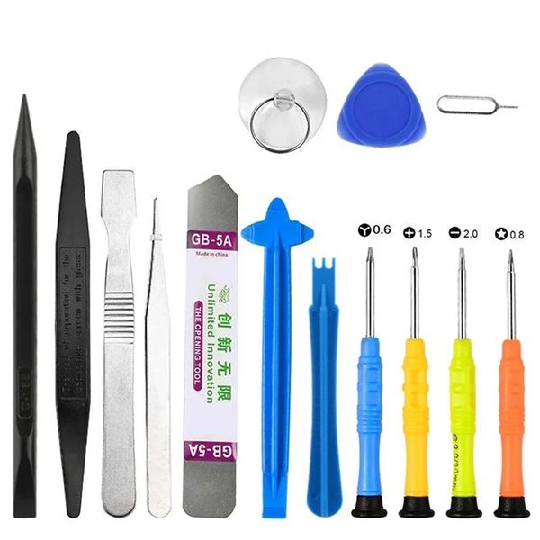 8-24pcs Mobiltelefone Reparaturwerkzeuge Öffnen des Pry-Balks-Bildschirms Disassemble-Schraubendreher Set für iPhone x 8 7 6S 6 Handwerkzeugkit