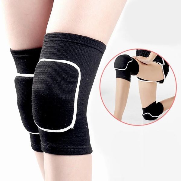 2024 1 coppia di ginocchini di compressione sportiva che danzano ginocchini elastici per artrite sollievo meniscus lacrima di fitness cuscinetti supporto 1. per