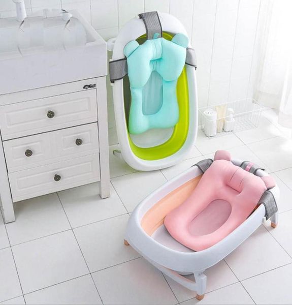 Geborene Babybett Stoßstange Badebad Pad Nonslip Badewanne Crib Kinder NEST KOMPETORTOR KINDER STEXTRAUS KRIBS4647399