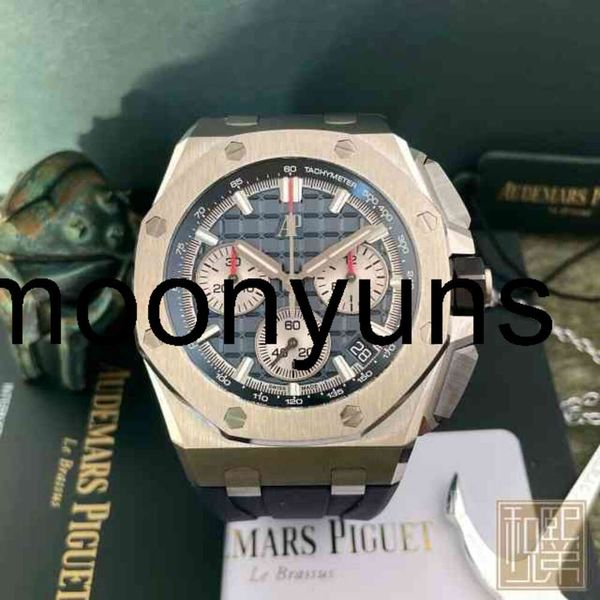 Audemar Pigeut Luxury masculino relógio mecânico roya1 0ak offshore 26420ti Titanium Sports and Leisure Companion Inspeção Swiss Watches Brand Wristwatch