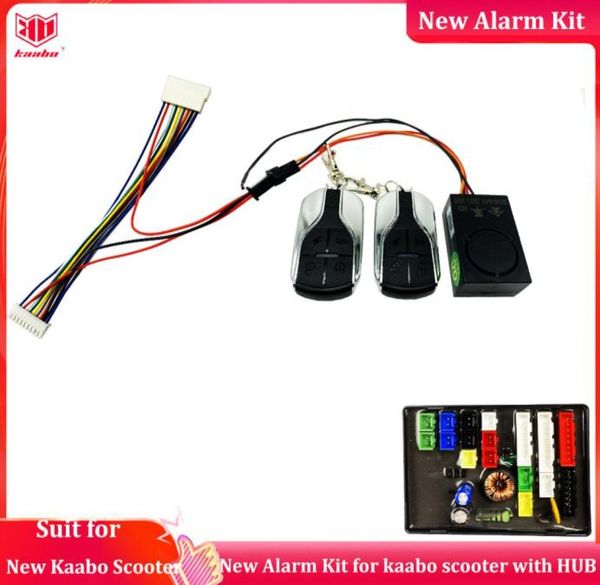 Neues Wireless Alarm -Kit für Kaabo Scooter Installation mit Hub -Board -Alarm -Kit für Kaabo Mantis 810 Wolf Warriorx Warrianking GT9851750