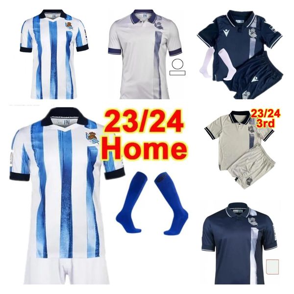 2023 2024 Jerseys de futebol da Sociedad Real