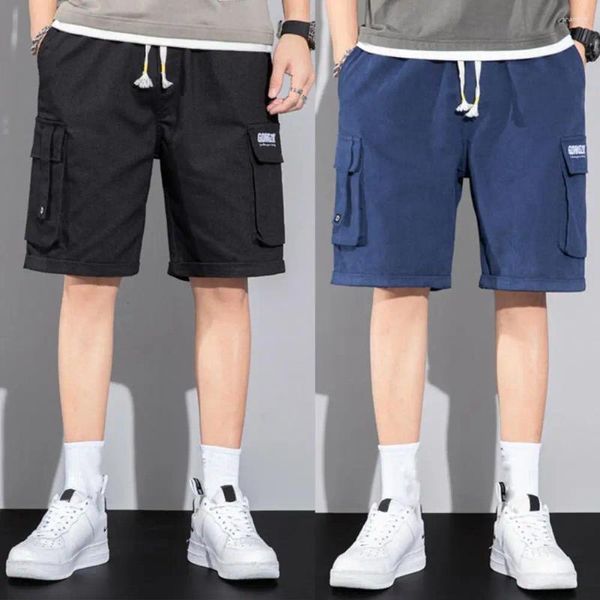 Shorts Shorts Summer Cargo Uomini sciolti hip hop scambiati multisca