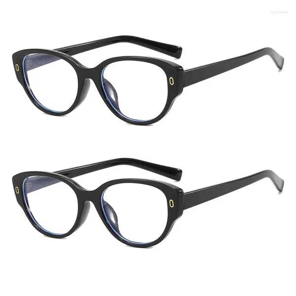 Güneş gözlüğü moda kadınlar cateye okuma gözlükleri mavi engelleyen bilgisayar okuyucusu vintage rx gözlük büyük boyut