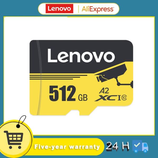 Cards Lenovo 512 ГБ карты памяти 256 ГБ класса 10 V30 TF Card 128GB MINI SD CARD 64GB 32 ГБ высокоскоростной MICRO TF SD CARD для Nintendo Switch