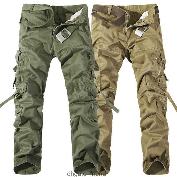 Pantaloni dei lavoratori 2017 Natale New Mens Casual Army Cargo Camo Combat Pants Pants Pants Cants 6 Colours Times 28-38