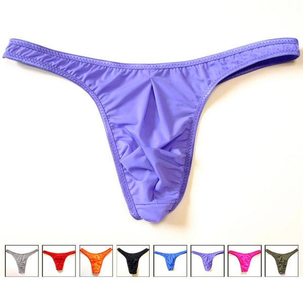 Sissy Erkekler Tanga String Mens Seksi iç çamaşırı külot yarı saydam buz ipek tanga eşcinsel erkekler geyli iç çamaşırı jockstrap7255453