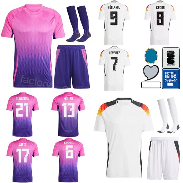 Squadra nazionale 15 Maglie da calcio Sule Men Youth 8 Kroos 6 Kimmich 10 Musiala 20 Henrichs 11 Werner 18 Goretzka 1 Neuer Gosens Sane Football Kits Kits Euro Cup 24 25 Deguo