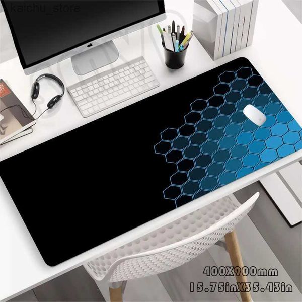 Maus -Pads Handgelenk ruhen Design großer Schreibtischkissen 100x50 cm Big Computer Mousepads Gaming Mousepad große Tastaturmatten Gamer Maus -Pads Schreibtisch Matte Y240419