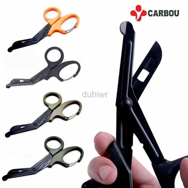 Primeiros socorros de suprimentos carbou 18,5cm EMT Trauma Shears tesouras médicas emergregrncy edc arredor de engrenagem tática de engrenagem tática Primeiros socorros d240419