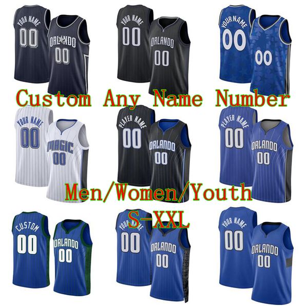 Paolo Banchero Jerseys Franz Wagner Markelle Fultz Nome qualquer NUMEBR 2023/24 FAIR CITY JERSEYS MENINOS MUNIAS MUNIAS S-XXL