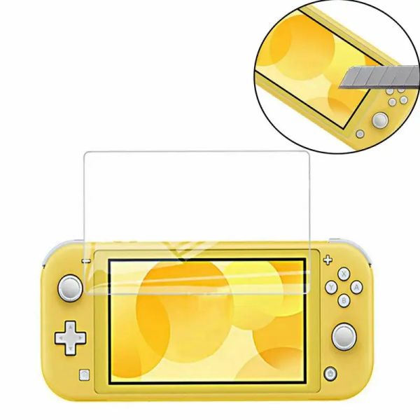 Игроки, защищающие стеклянные стеклы, для Nintendo Switch Lite Mini Nx стеклянная пленка экрана HD для Nintend Switch Accessories